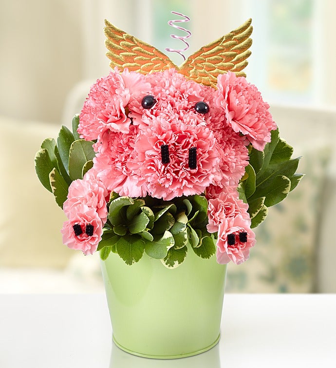 Piggy Flower Pail™