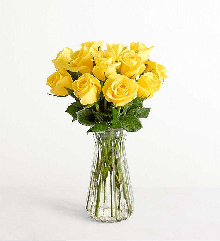 April Yellow Roses