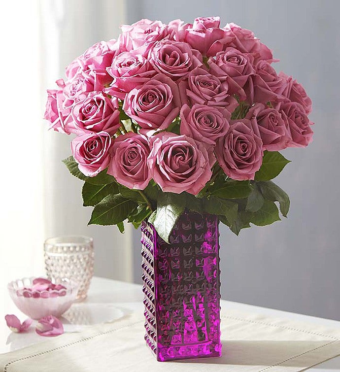 Passion for Purple™ Roses, 12-24 Stems