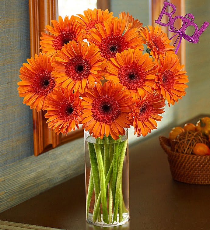 Pumpkin Patch Bouquet with Boo Pick