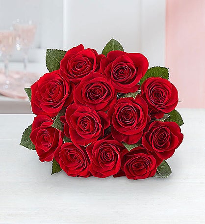 One Dozen Red Roses