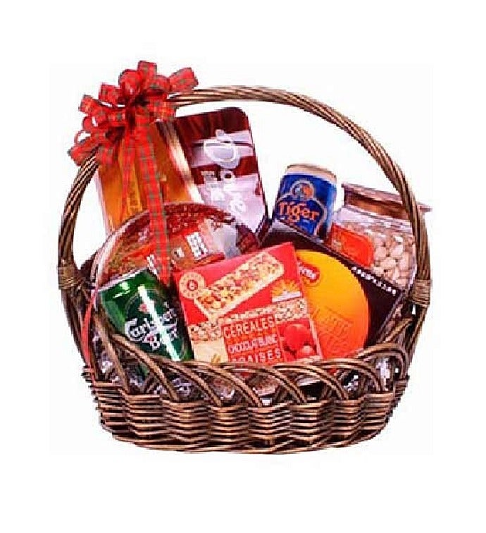 Beer and Snacks Gift Baskets