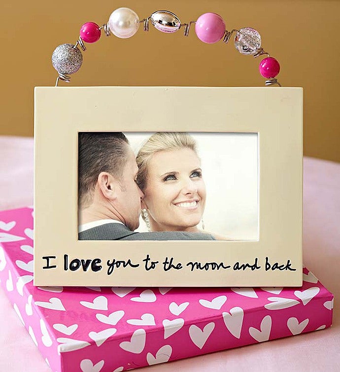I Love You to the Moon and Back Frame