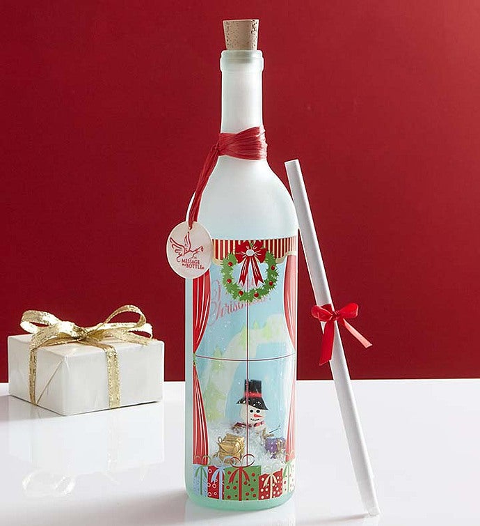Keepsake Message in a Bottle® Christmas