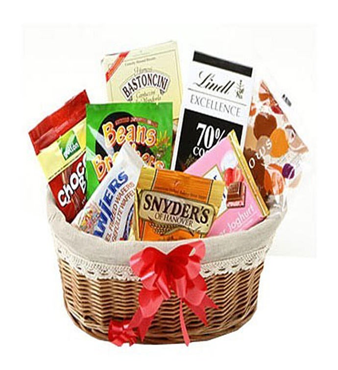 Sweet Rainbow Gift Basket