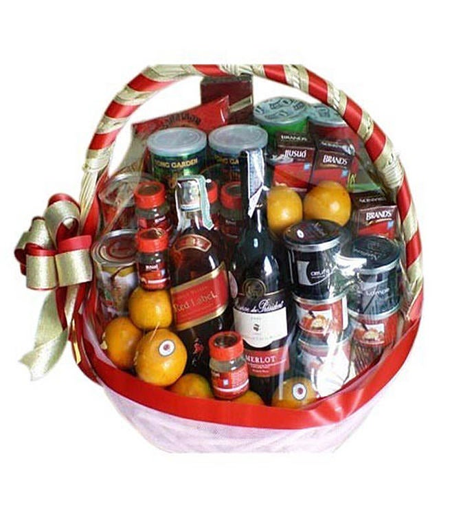 Festive Spirit Gift Basket