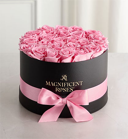 Magnificent Roses® Preserved Pink Roses