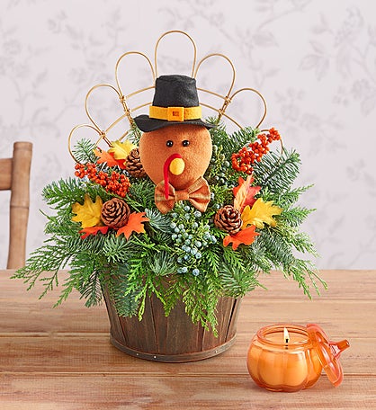 Give Thanks Turkey Centerpiece