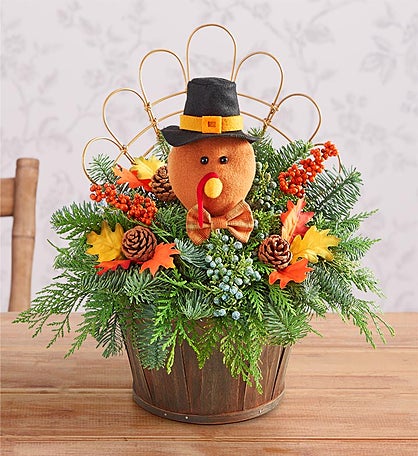 Give Thanks Turkey Centerpiece