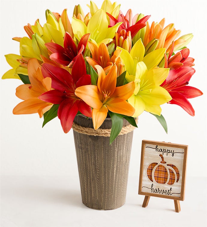 November Sun Lily Bouquet™