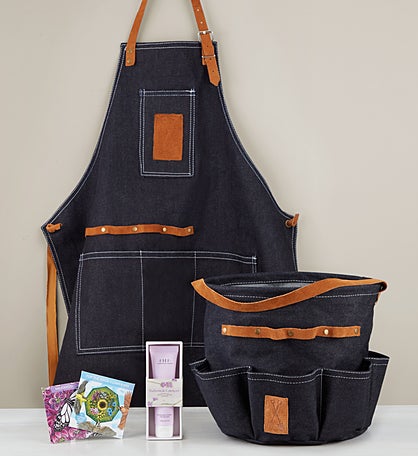 Green Thumb Gardener’s Denim Gift Set