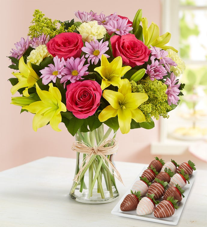 Fields Of Europe® for Mom with Strawberries