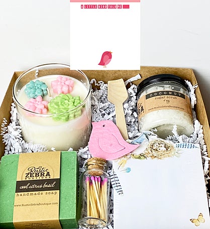 Bird Gift Box With Flower Seeds