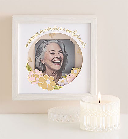 Magnificent Memories Shadow Box and Candle Gift Set
