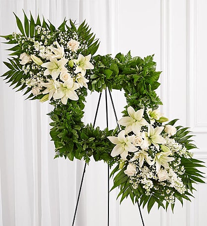 Cherished Remembrance™ Wreath - All White