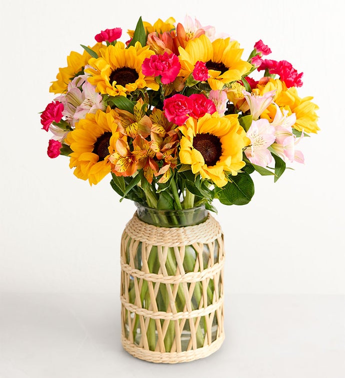 Warm Sunset Bouquet