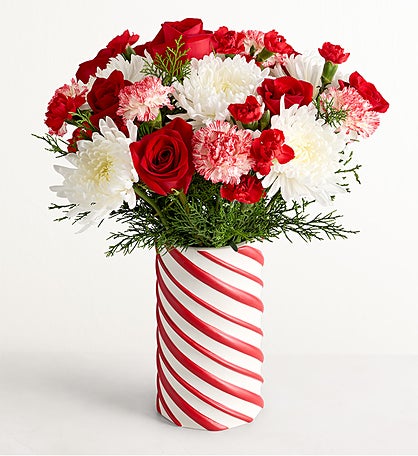 Peppermint Twist Festive Holiday Bouquet™