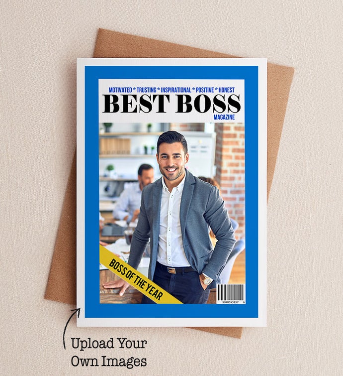 Boss Of The Year Boss’s Day Greeting Card