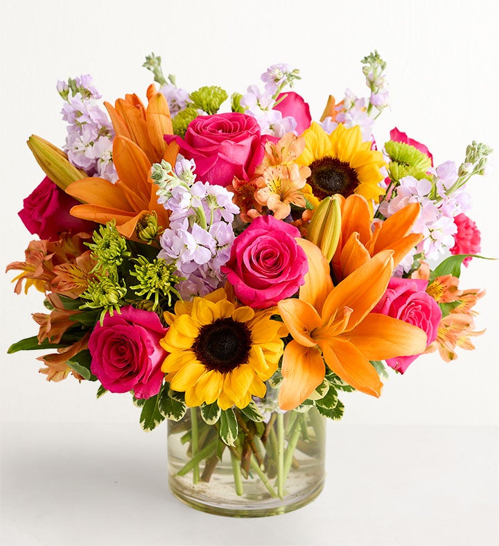 Floral Embrace™ Wrapped Boquet