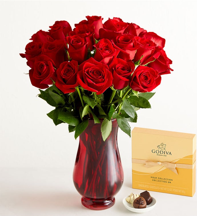Two Dozen Red Roses