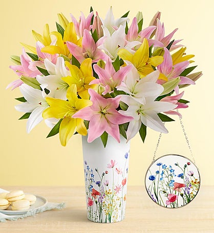 Sweet Spring Lilies for Mother’s Day