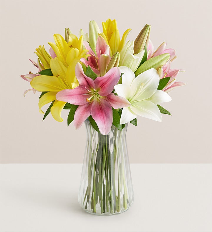 Sweet Spring Lilies for Mother's Day