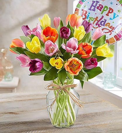 Timeless Tulips® Happy Birthday