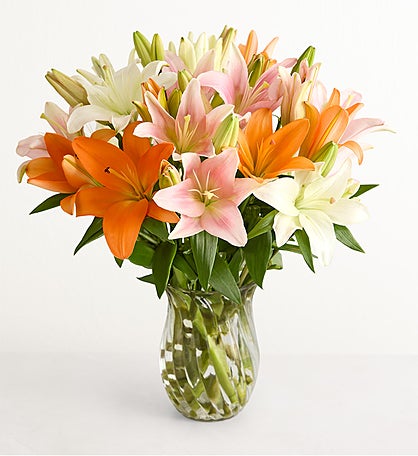 Vibrant Summer Lily Bouquet