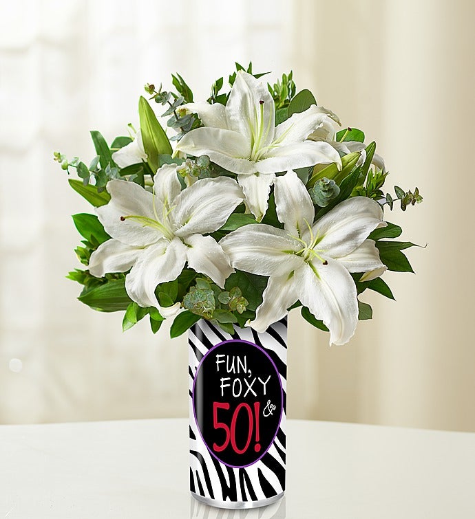 Fun, Foxy & 50 Bouquet