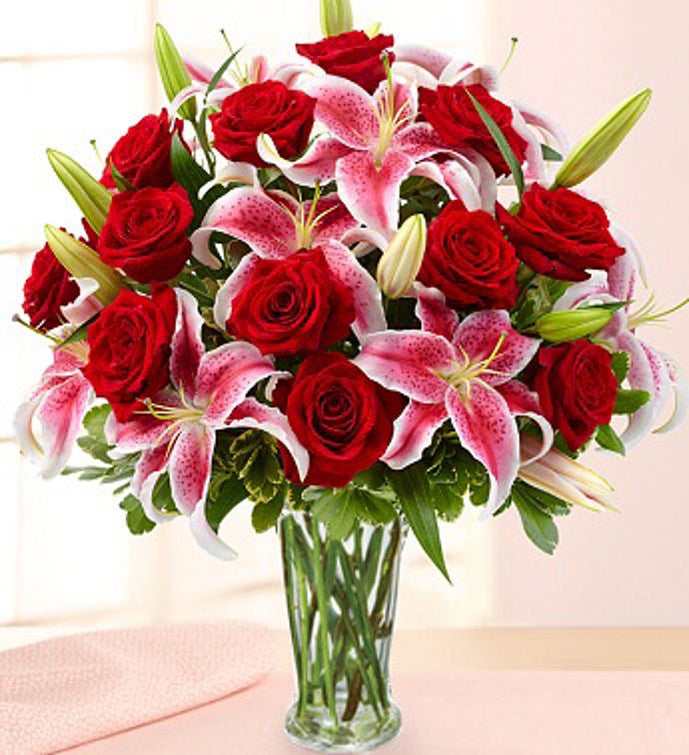 Rose and Lily Bouquet