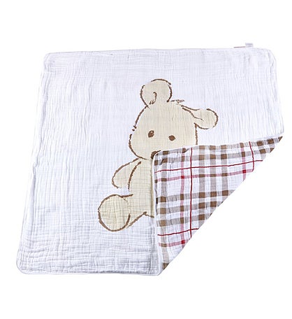 Cotton Muslin Blanket - Large Animal