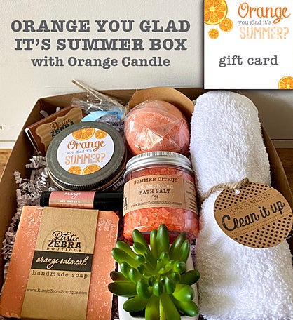 Orange You Glad Its Summer Gift Box