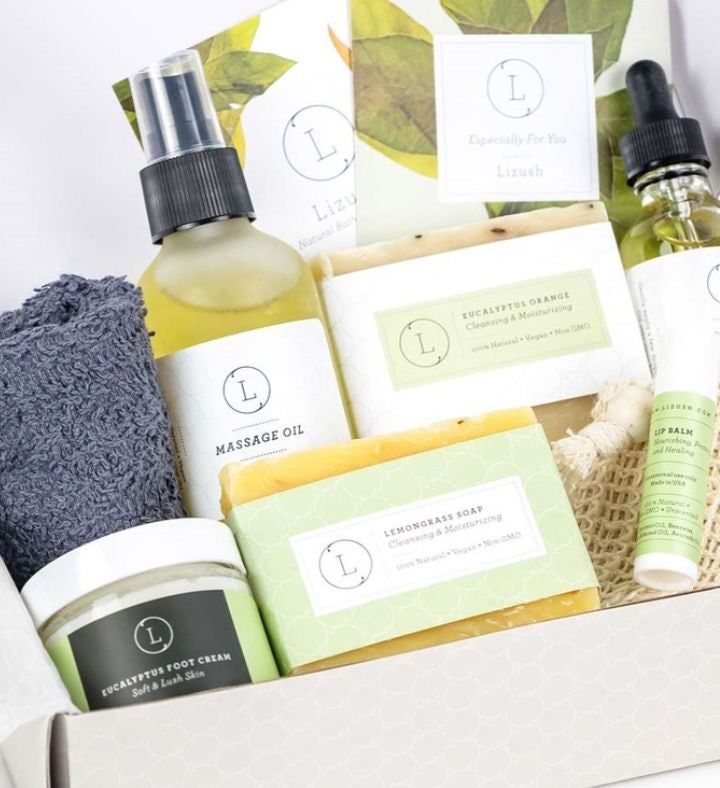 Self Care Kit for Men   Grooming Eucalyptus Gift Box