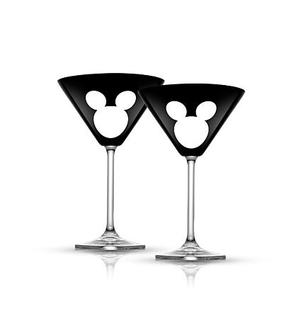 Mickey Mouse Crystal Glasses