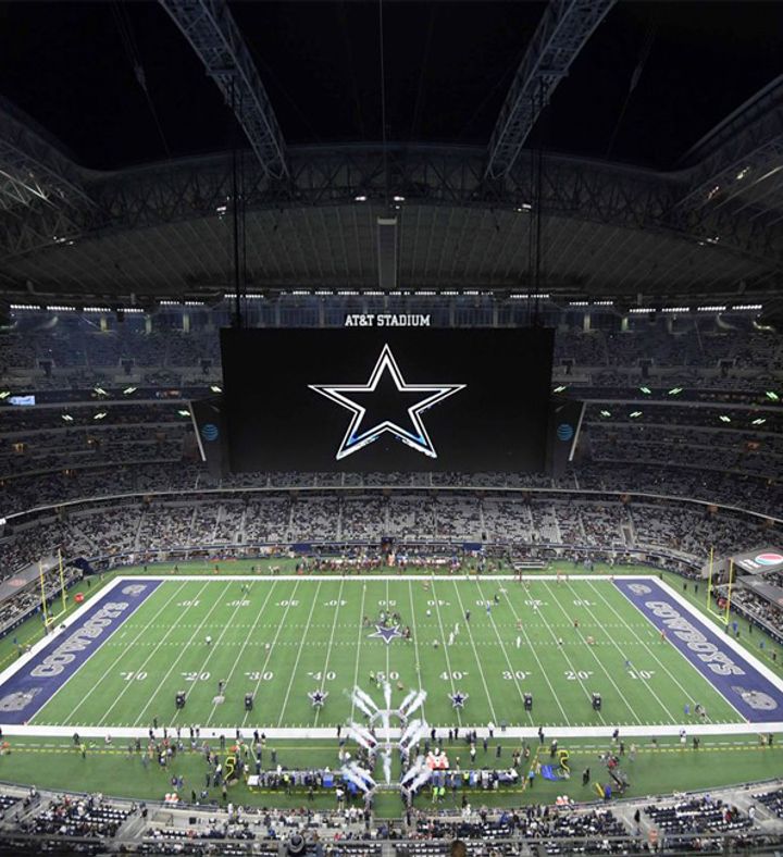Behind the scenes Dallas Cowboys Stadium Tour