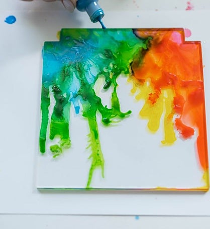 At-home Alcohol Ink Painting Kit