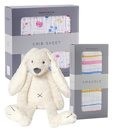 Baby Plush and Blanket Gift Set
