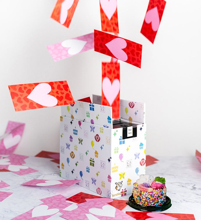 Mother’s Day Roses And Charms Love Shower Bundle w/ Cake