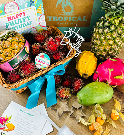 Tropical Fruit Birthday Gift Box