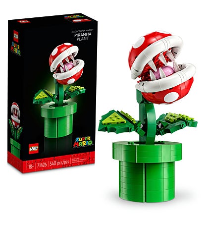 LEGO Super Mario Piranha Plant 71426 Building Set 540 Pieces