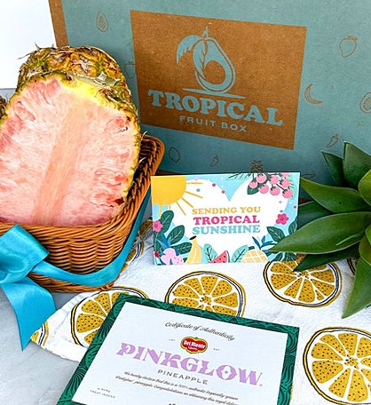 Sending You Tropical Sunshine Pinkglow Pink Pineapple Duo Exclusive Gift B