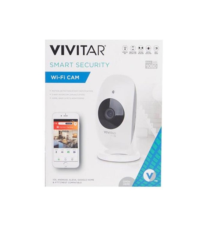 Vivitar Smart Security Wifi Camera white