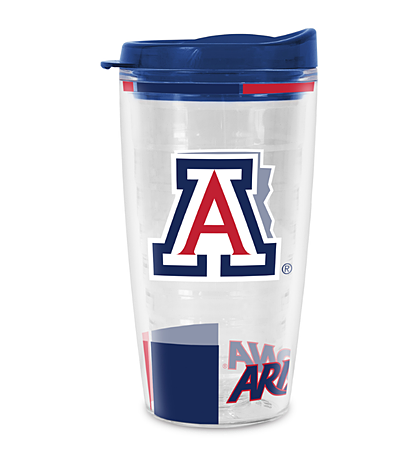 College Double Wall 16oz Tritan Tumbler