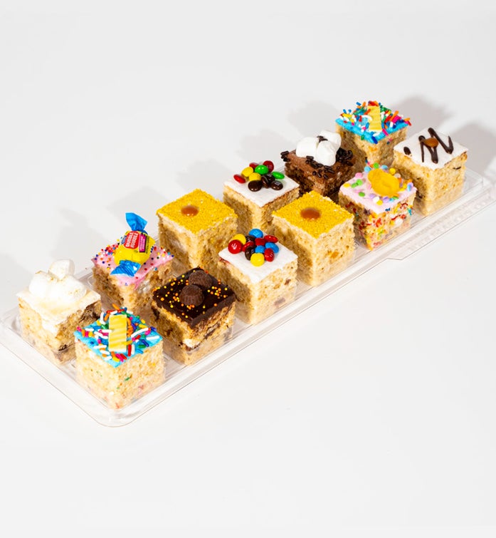 Gluten Free 12 pack Of Assorted Handmade Rice Krispie Treats