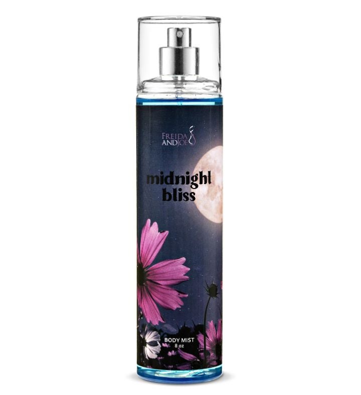 Midnight Bliss Fragrance Body Mist in 8oz Spray Bottle
