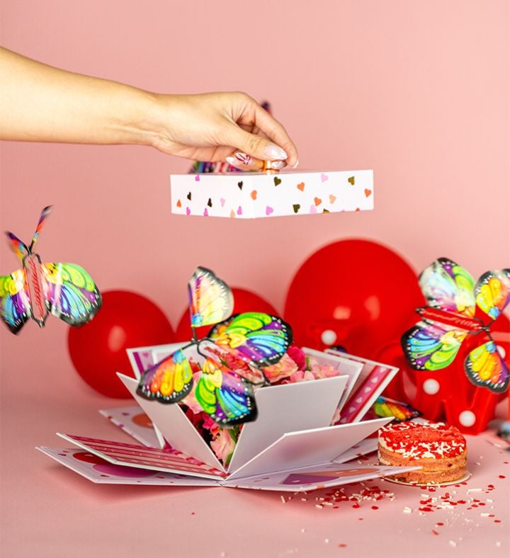 Valentine's Day Confetti Hearts Explosion Bundle