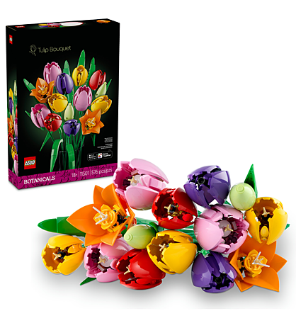 Lego® Botanicals Tulip Bouquet Flower Decor 11501