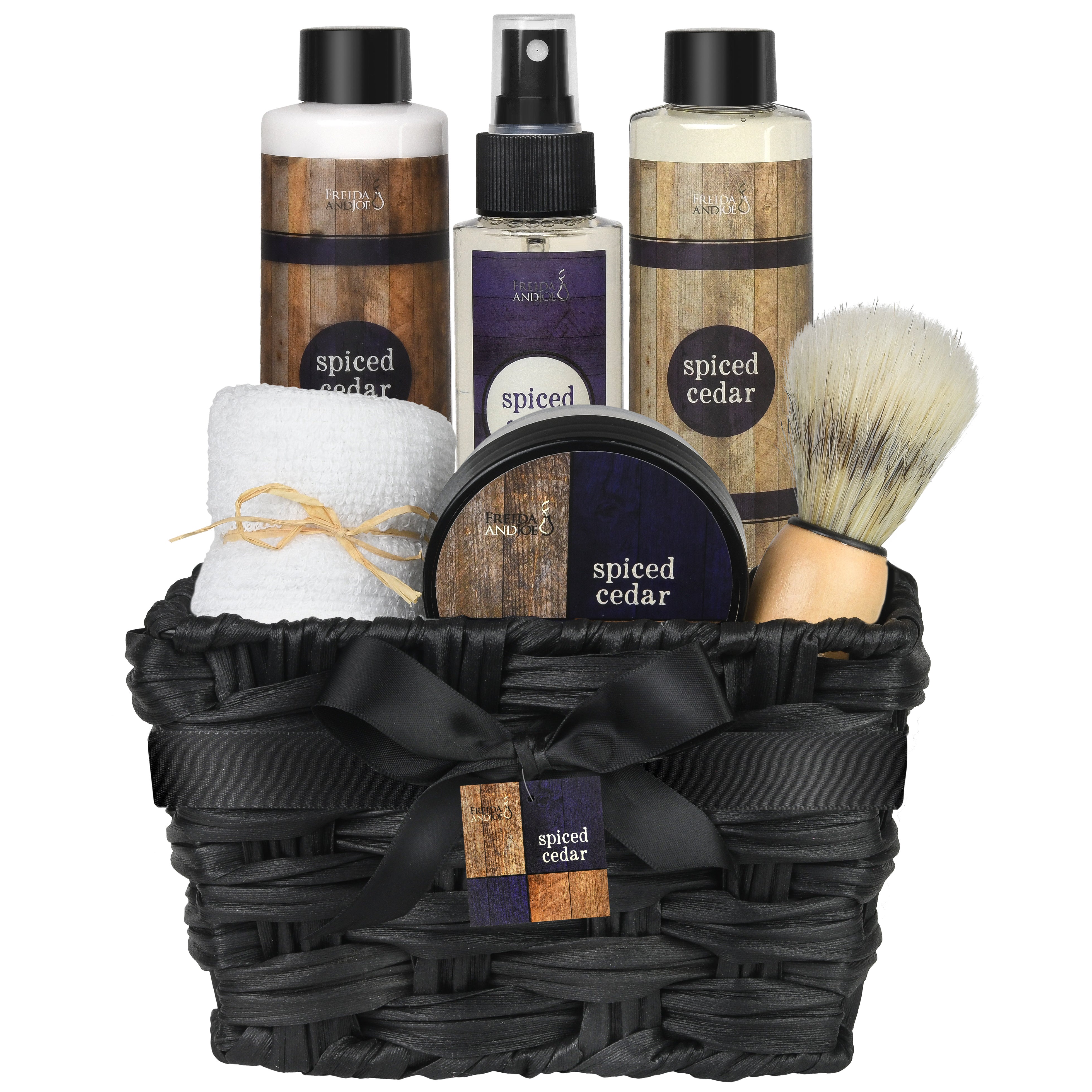 Spiced Cedar Men’s Spa Gift Basket