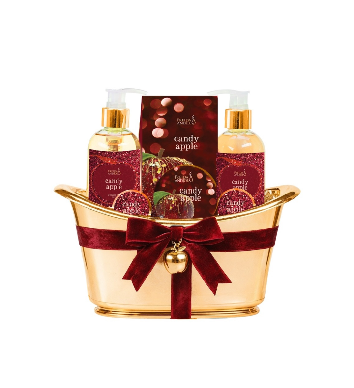 Candy Apple Bath And Body Shower Spa Set