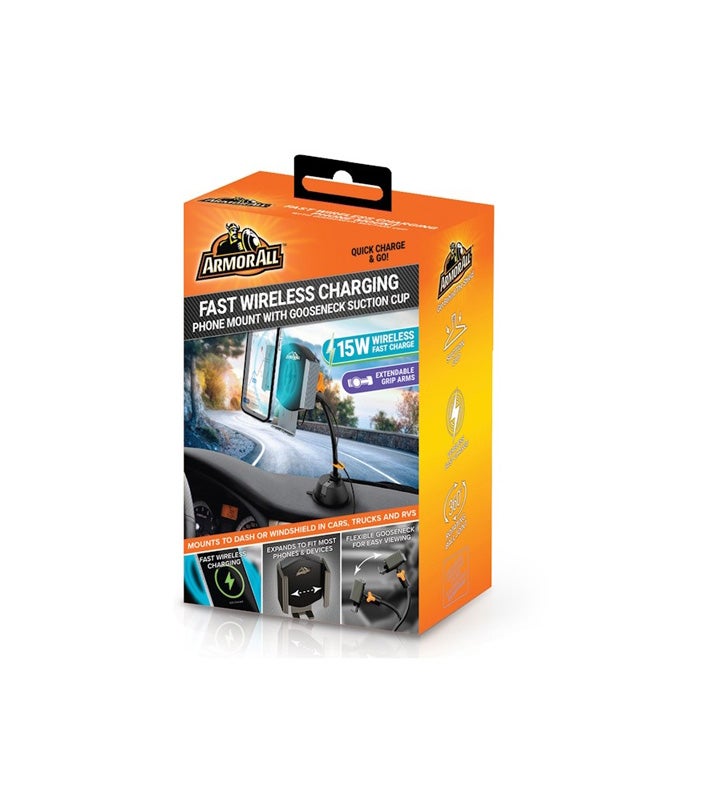 Armor All 15w Fast Charging Phone Mount